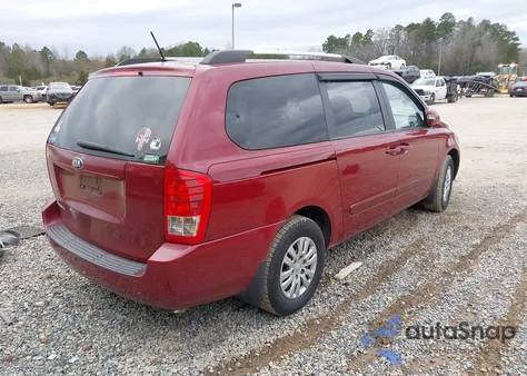 2014 Kia Sedona Lx z USA, uszkodzony, nr VIN KNDMG4C74E6547743